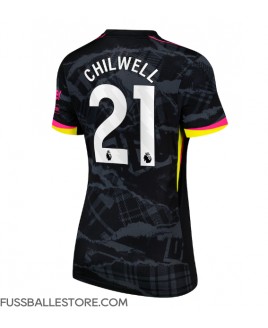 Günstige Chelsea Ben Chilwell #21 3rd trikot Damen 2024-25 Kurzarm